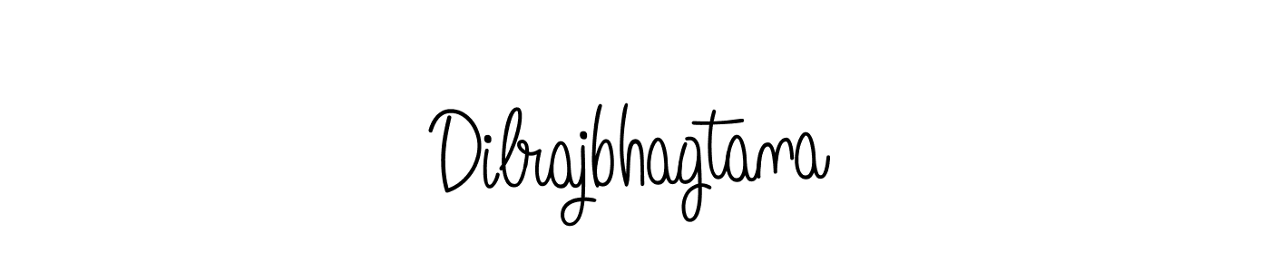 How to Draw Dilrajbhagtana signature style? Angelique-Rose-font-FFP is a latest design signature styles for name Dilrajbhagtana. Dilrajbhagtana signature style 5 images and pictures png