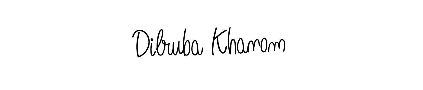 Similarly Angelique-Rose-font-FFP is the best handwritten signature design. Signature creator online .You can use it as an online autograph creator for name Dilruba Khanom. Dilruba Khanom signature style 5 images and pictures png