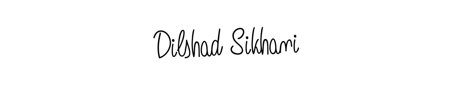 Best and Professional Signature Style for Dilshad Sikhani. Angelique-Rose-font-FFP Best Signature Style Collection. Dilshad Sikhani signature style 5 images and pictures png