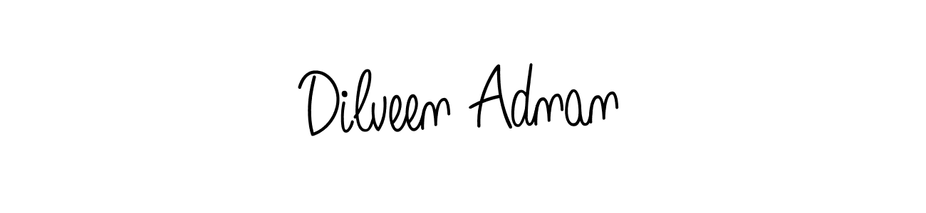 Make a beautiful signature design for name Dilveen Adnan. Use this online signature maker to create a handwritten signature for free. Dilveen Adnan signature style 5 images and pictures png