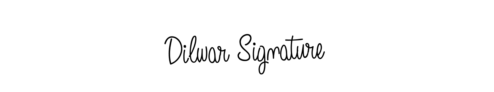 Design your own signature with our free online signature maker. With this signature software, you can create a handwritten (Angelique-Rose-font-FFP) signature for name Dilwar Signature. Dilwar Signature signature style 5 images and pictures png