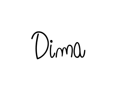 Dima stylish signature style. Best Handwritten Sign (Angelique-Rose-font-FFP) for my name. Handwritten Signature Collection Ideas for my name Dima. Dima signature style 5 images and pictures png