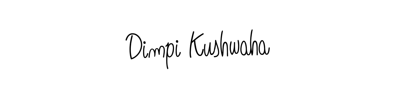 if you are searching for the best signature style for your name Dimpi Kushwaha. so please give up your signature search. here we have designed multiple signature styles  using Angelique-Rose-font-FFP. Dimpi Kushwaha signature style 5 images and pictures png