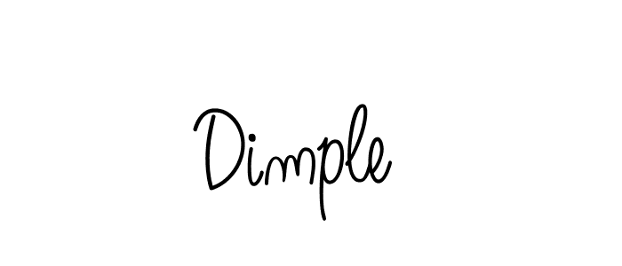 See photos of Dimple  official signature by Spectra . Check more albums & portfolios. Read reviews & check more about Angelique-Rose-font-FFP font. Dimple  signature style 5 images and pictures png