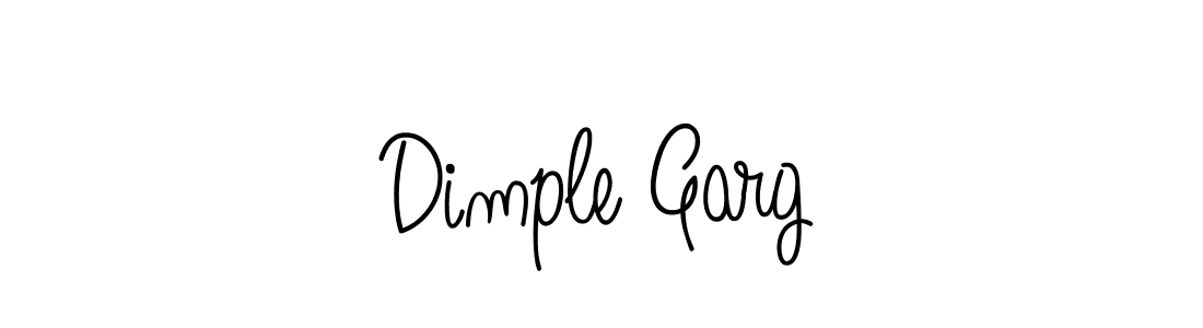Also we have Dimple Garg name is the best signature style. Create professional handwritten signature collection using Angelique-Rose-font-FFP autograph style. Dimple Garg signature style 5 images and pictures png
