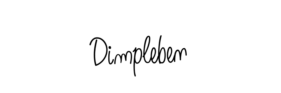 Similarly Angelique-Rose-font-FFP is the best handwritten signature design. Signature creator online .You can use it as an online autograph creator for name Dimpleben. Dimpleben signature style 5 images and pictures png