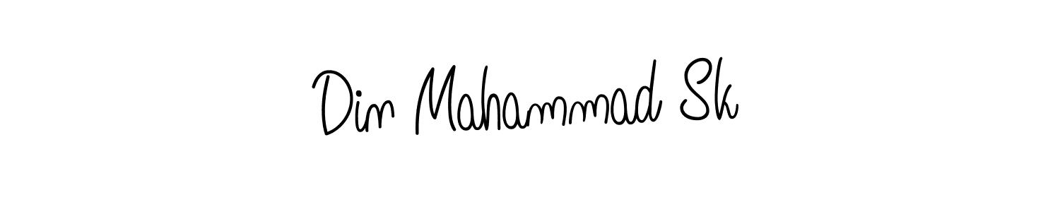 Here are the top 10 professional signature styles for the name Din Mahammad Sk. These are the best autograph styles you can use for your name. Din Mahammad Sk signature style 5 images and pictures png