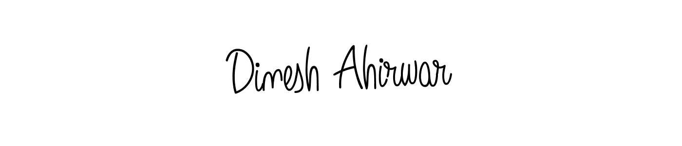 How to Draw Dinesh Ahirwar signature style? Angelique-Rose-font-FFP is a latest design signature styles for name Dinesh Ahirwar. Dinesh Ahirwar signature style 5 images and pictures png