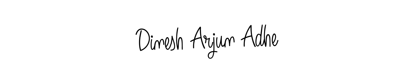 Best and Professional Signature Style for Dinesh Arjun Adhe. Angelique-Rose-font-FFP Best Signature Style Collection. Dinesh Arjun Adhe signature style 5 images and pictures png