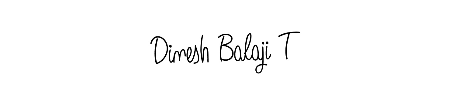 if you are searching for the best signature style for your name Dinesh Balaji T. so please give up your signature search. here we have designed multiple signature styles  using Angelique-Rose-font-FFP. Dinesh Balaji T signature style 5 images and pictures png