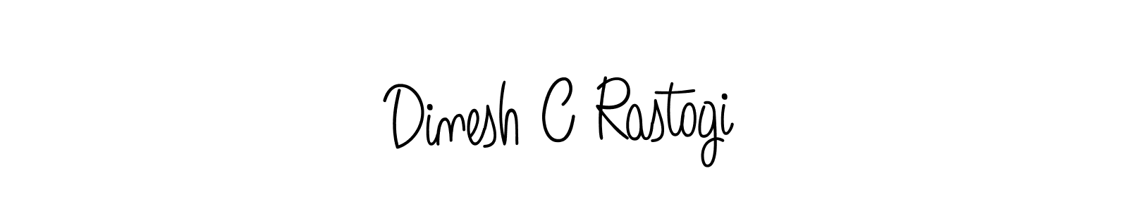 Also we have Dinesh C Rastogi name is the best signature style. Create professional handwritten signature collection using Angelique-Rose-font-FFP autograph style. Dinesh C Rastogi signature style 5 images and pictures png