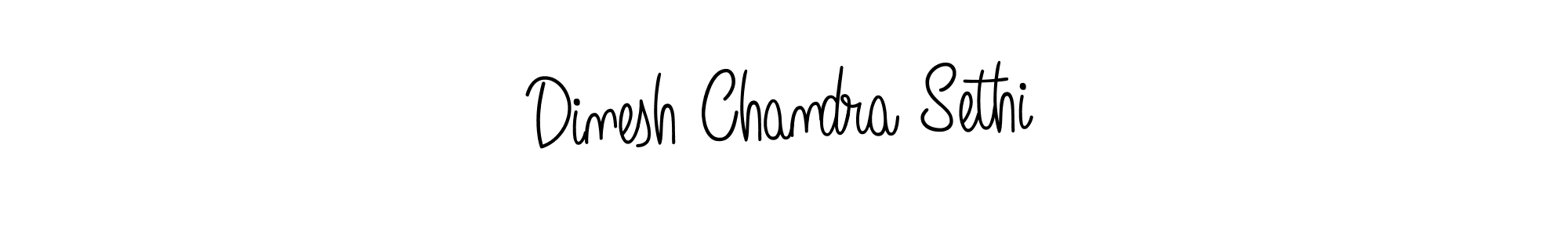 Also we have Dinesh Chandra Sethi name is the best signature style. Create professional handwritten signature collection using Angelique-Rose-font-FFP autograph style. Dinesh Chandra Sethi signature style 5 images and pictures png