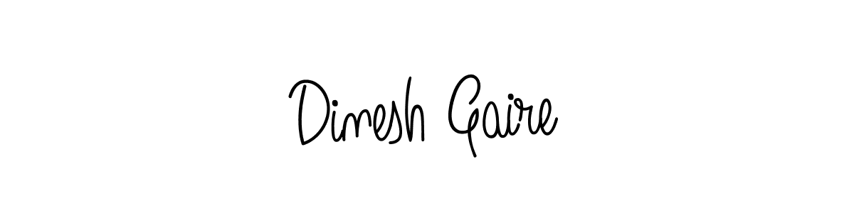 You can use this online signature creator to create a handwritten signature for the name Dinesh Gaire. This is the best online autograph maker. Dinesh Gaire signature style 5 images and pictures png