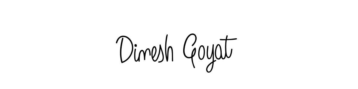 Best and Professional Signature Style for Dinesh Goyat. Angelique-Rose-font-FFP Best Signature Style Collection. Dinesh Goyat signature style 5 images and pictures png