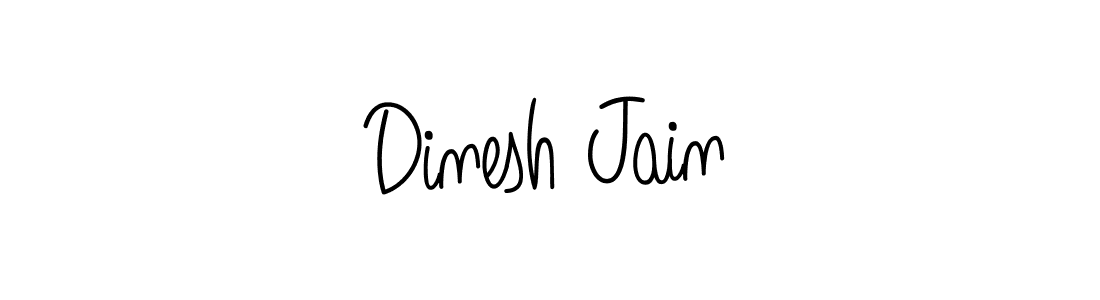 How to Draw Dinesh Jain signature style? Angelique-Rose-font-FFP is a latest design signature styles for name Dinesh Jain. Dinesh Jain signature style 5 images and pictures png