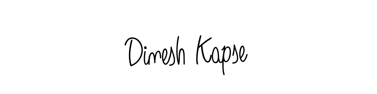 Best and Professional Signature Style for Dinesh Kapse. Angelique-Rose-font-FFP Best Signature Style Collection. Dinesh Kapse signature style 5 images and pictures png