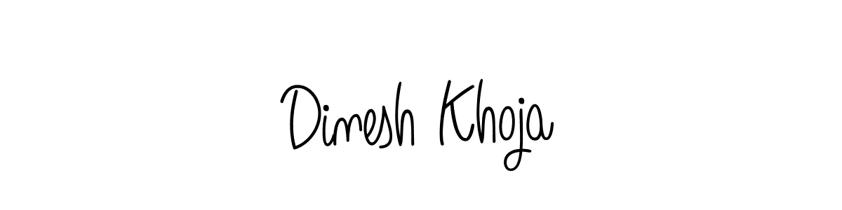 Similarly Angelique-Rose-font-FFP is the best handwritten signature design. Signature creator online .You can use it as an online autograph creator for name Dinesh Khoja. Dinesh Khoja signature style 5 images and pictures png