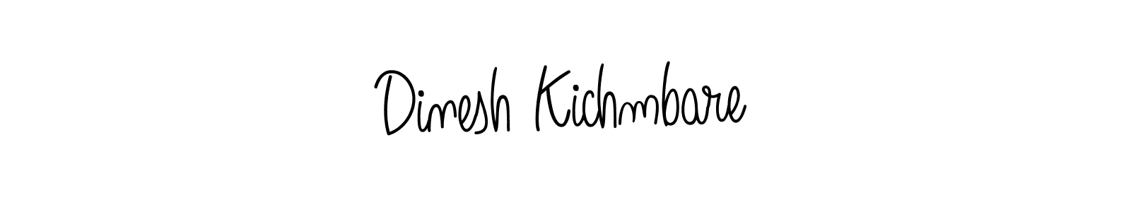 You can use this online signature creator to create a handwritten signature for the name Dinesh Kichmbare. This is the best online autograph maker. Dinesh Kichmbare signature style 5 images and pictures png