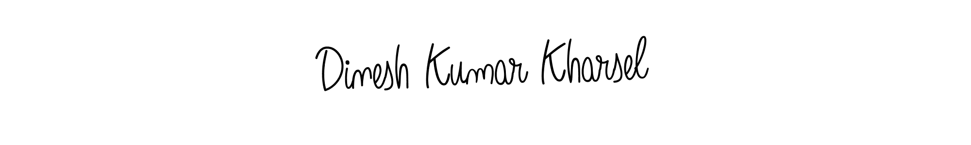 Similarly Angelique-Rose-font-FFP is the best handwritten signature design. Signature creator online .You can use it as an online autograph creator for name Dinesh Kumar Kharsel. Dinesh Kumar Kharsel signature style 5 images and pictures png