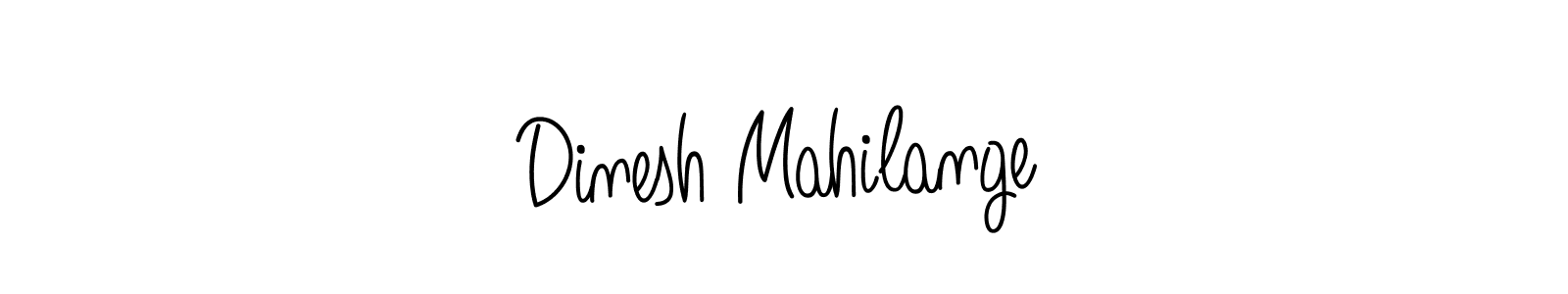 How to Draw Dinesh Mahilange signature style? Angelique-Rose-font-FFP is a latest design signature styles for name Dinesh Mahilange. Dinesh Mahilange signature style 5 images and pictures png