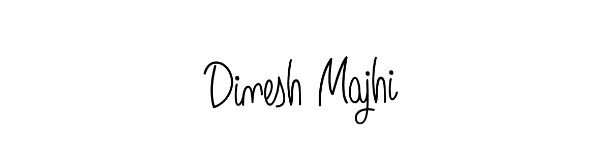 Also we have Dinesh Majhi name is the best signature style. Create professional handwritten signature collection using Angelique-Rose-font-FFP autograph style. Dinesh Majhi signature style 5 images and pictures png