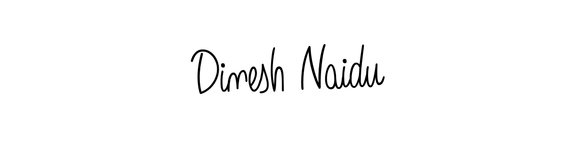 Best and Professional Signature Style for Dinesh Naidu. Angelique-Rose-font-FFP Best Signature Style Collection. Dinesh Naidu signature style 5 images and pictures png