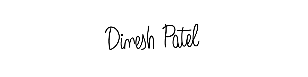 Also we have Dinesh Patel name is the best signature style. Create professional handwritten signature collection using Angelique-Rose-font-FFP autograph style. Dinesh Patel signature style 5 images and pictures png