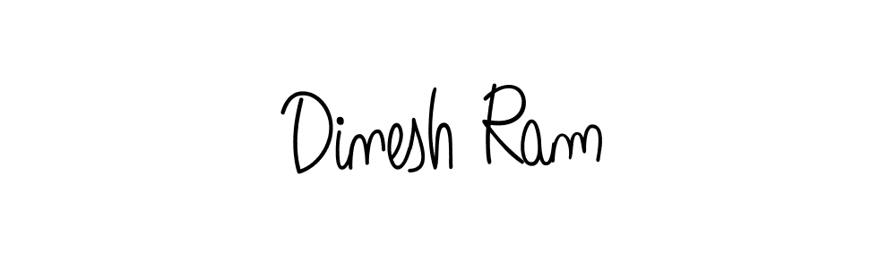 Create a beautiful signature design for name Dinesh Ram. With this signature (Angelique-Rose-font-FFP) fonts, you can make a handwritten signature for free. Dinesh Ram signature style 5 images and pictures png
