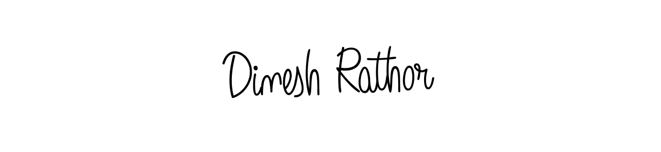 The best way (Angelique-Rose-font-FFP) to make a short signature is to pick only two or three words in your name. The name Dinesh Rathor include a total of six letters. For converting this name. Dinesh Rathor signature style 5 images and pictures png