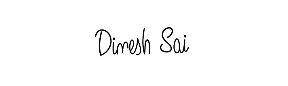 How to Draw Dinesh Sai signature style? Angelique-Rose-font-FFP is a latest design signature styles for name Dinesh Sai. Dinesh Sai signature style 5 images and pictures png