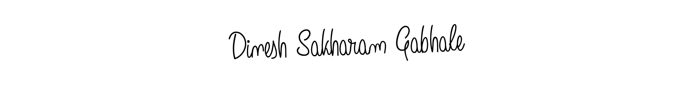 Dinesh Sakharam Gabhale stylish signature style. Best Handwritten Sign (Angelique-Rose-font-FFP) for my name. Handwritten Signature Collection Ideas for my name Dinesh Sakharam Gabhale. Dinesh Sakharam Gabhale signature style 5 images and pictures png