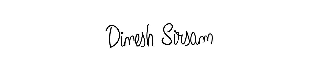 if you are searching for the best signature style for your name Dinesh Sirsam. so please give up your signature search. here we have designed multiple signature styles  using Angelique-Rose-font-FFP. Dinesh Sirsam signature style 5 images and pictures png