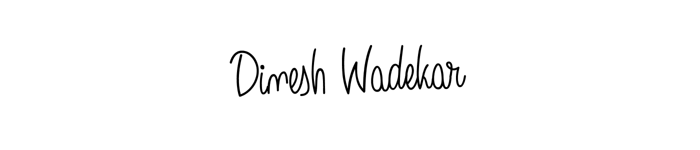 You can use this online signature creator to create a handwritten signature for the name Dinesh Wadekar. This is the best online autograph maker. Dinesh Wadekar signature style 5 images and pictures png