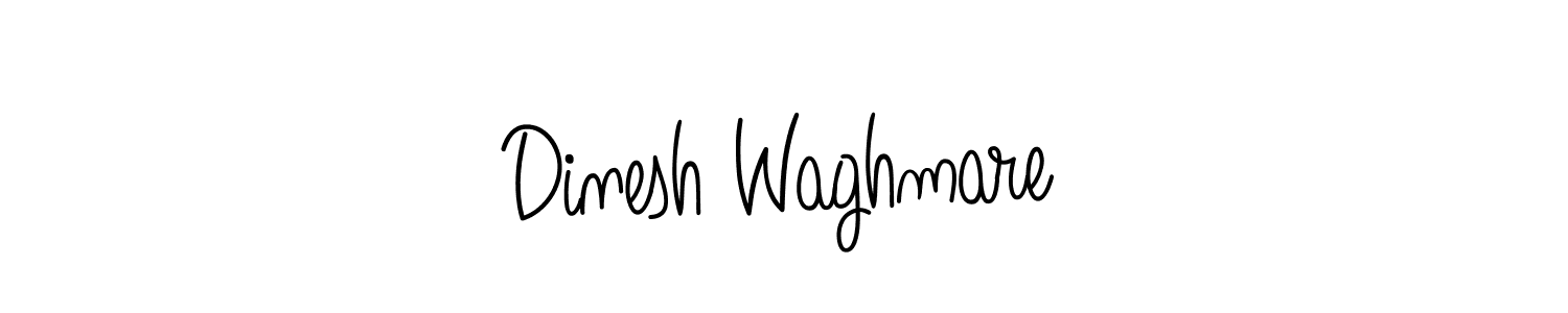 Make a beautiful signature design for name Dinesh Waghmare. Use this online signature maker to create a handwritten signature for free. Dinesh Waghmare signature style 5 images and pictures png