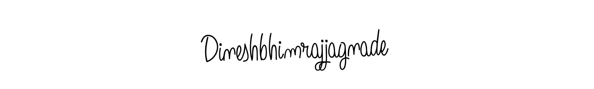 Dineshbhimrajjagnade stylish signature style. Best Handwritten Sign (Angelique-Rose-font-FFP) for my name. Handwritten Signature Collection Ideas for my name Dineshbhimrajjagnade. Dineshbhimrajjagnade signature style 5 images and pictures png