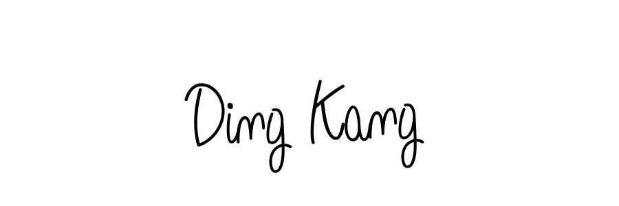 Angelique-Rose-font-FFP is a professional signature style that is perfect for those who want to add a touch of class to their signature. It is also a great choice for those who want to make their signature more unique. Get Ding Kang name to fancy signature for free. Ding Kang signature style 5 images and pictures png