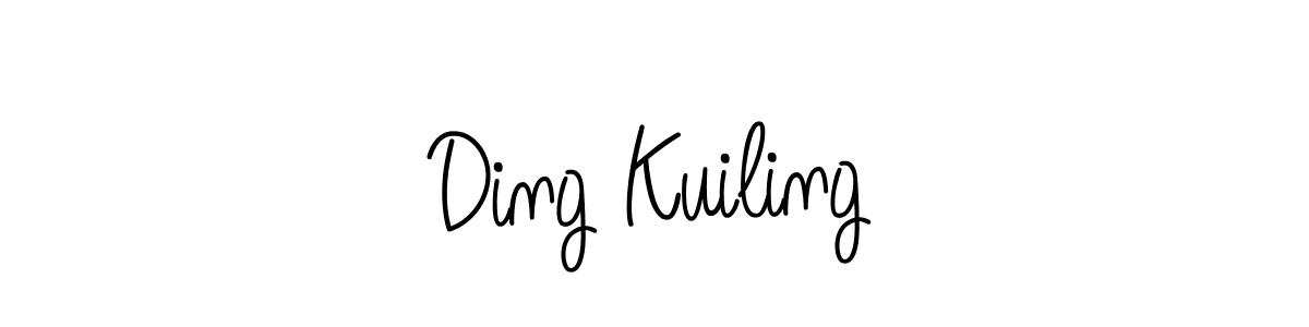 Check out images of Autograph of Ding Kuiling name. Actor Ding Kuiling Signature Style. Angelique-Rose-font-FFP is a professional sign style online. Ding Kuiling signature style 5 images and pictures png