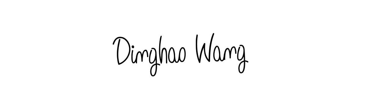 Best and Professional Signature Style for Dinghao Wang. Angelique-Rose-font-FFP Best Signature Style Collection. Dinghao Wang signature style 5 images and pictures png