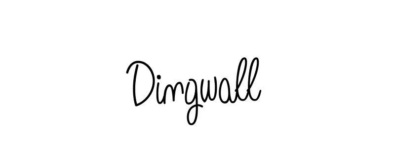 How to Draw Dingwall signature style? Angelique-Rose-font-FFP is a latest design signature styles for name Dingwall. Dingwall signature style 5 images and pictures png