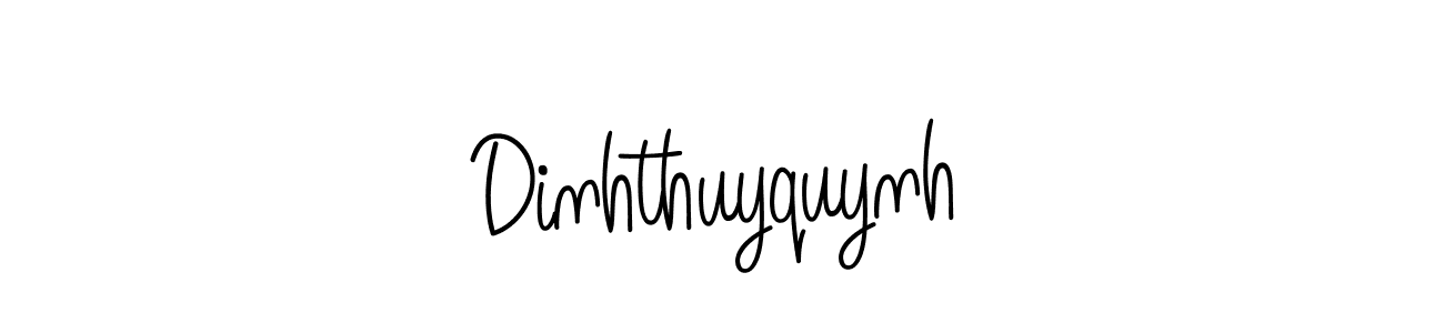 Make a short Dinhthuyquynh signature style. Manage your documents anywhere anytime using Angelique-Rose-font-FFP. Create and add eSignatures, submit forms, share and send files easily. Dinhthuyquynh signature style 5 images and pictures png