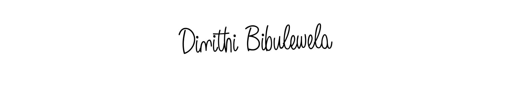 Also You can easily find your signature by using the search form. We will create Dinithi Bibulewela name handwritten signature images for you free of cost using Angelique-Rose-font-FFP sign style. Dinithi Bibulewela signature style 5 images and pictures png