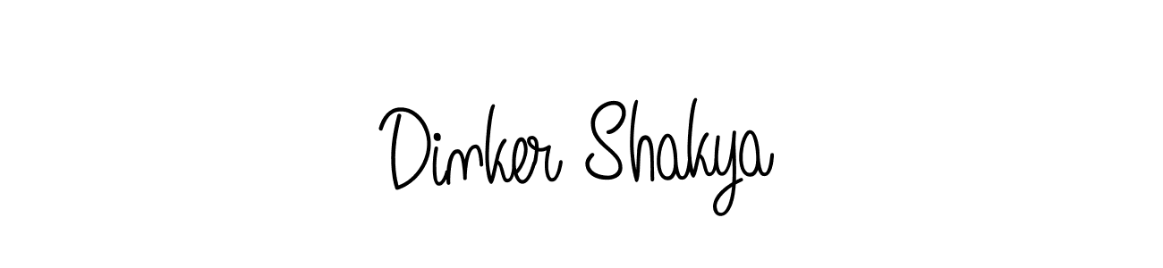 if you are searching for the best signature style for your name Dinker Shakya. so please give up your signature search. here we have designed multiple signature styles  using Angelique-Rose-font-FFP. Dinker Shakya signature style 5 images and pictures png