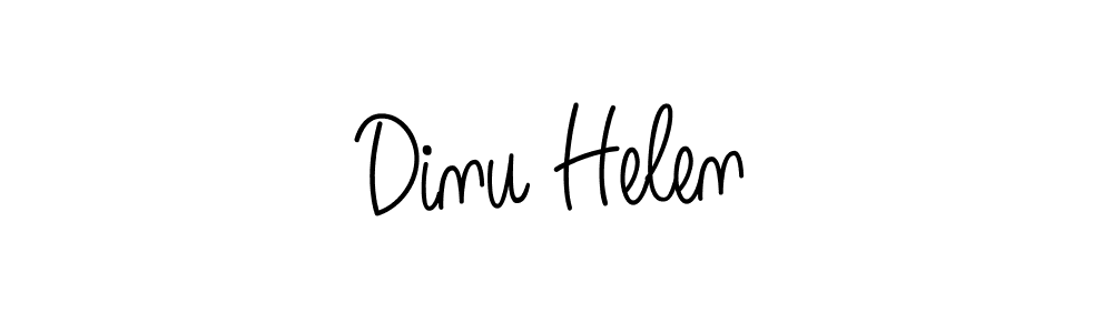 if you are searching for the best signature style for your name Dinu Helen. so please give up your signature search. here we have designed multiple signature styles  using Angelique-Rose-font-FFP. Dinu Helen signature style 5 images and pictures png