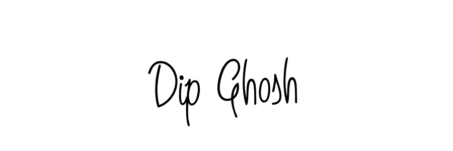 Design your own signature with our free online signature maker. With this signature software, you can create a handwritten (Angelique-Rose-font-FFP) signature for name Dip Ghosh. Dip Ghosh signature style 5 images and pictures png