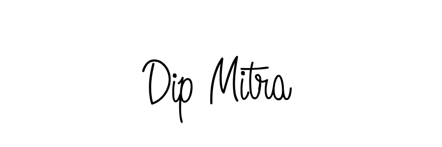 How to Draw Dip Mitra signature style? Angelique-Rose-font-FFP is a latest design signature styles for name Dip Mitra. Dip Mitra signature style 5 images and pictures png