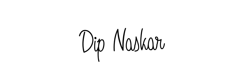 Design your own signature with our free online signature maker. With this signature software, you can create a handwritten (Angelique-Rose-font-FFP) signature for name Dip Naskar. Dip Naskar signature style 5 images and pictures png