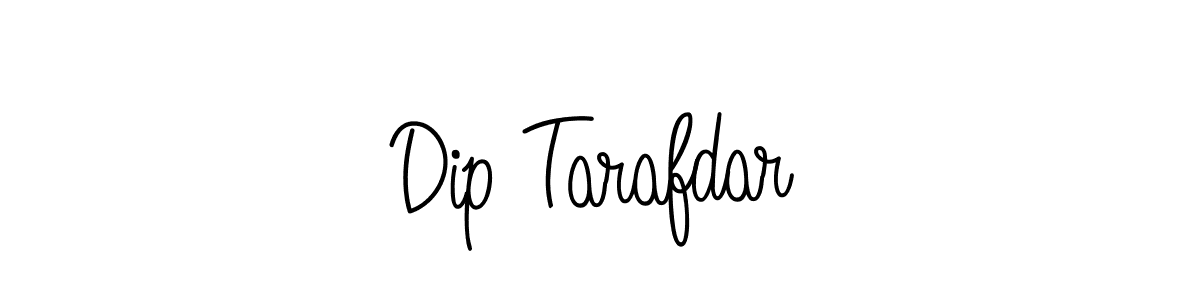 Use a signature maker to create a handwritten signature online. With this signature software, you can design (Angelique-Rose-font-FFP) your own signature for name Dip Tarafdar. Dip Tarafdar signature style 5 images and pictures png