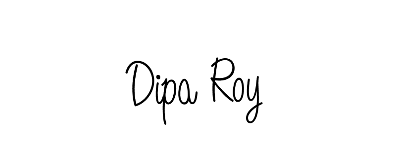 Dipa Roy stylish signature style. Best Handwritten Sign (Angelique-Rose-font-FFP) for my name. Handwritten Signature Collection Ideas for my name Dipa Roy. Dipa Roy signature style 5 images and pictures png