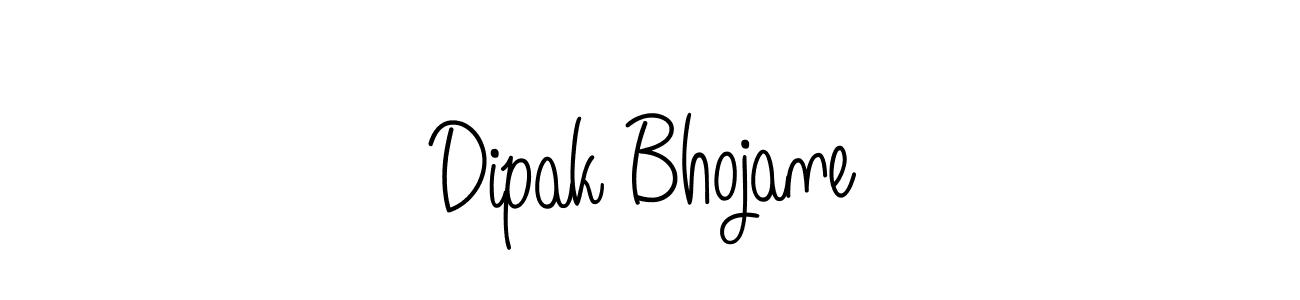 How to make Dipak Bhojane signature? Angelique-Rose-font-FFP is a professional autograph style. Create handwritten signature for Dipak Bhojane name. Dipak Bhojane signature style 5 images and pictures png