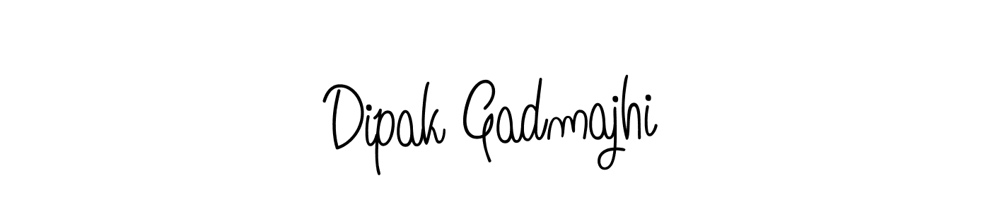 The best way (Angelique-Rose-font-FFP) to make a short signature is to pick only two or three words in your name. The name Dipak Gadmajhi include a total of six letters. For converting this name. Dipak Gadmajhi signature style 5 images and pictures png